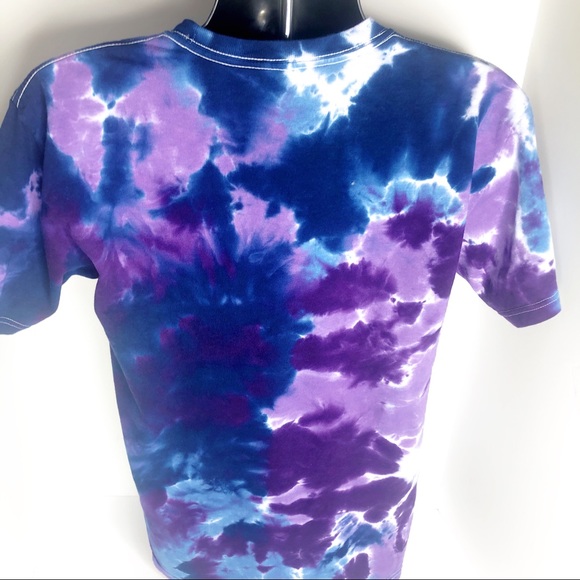 Wutang Purple Tie Dye T Shirt Tee - Picture 6 of 8